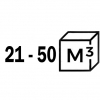 21-50 м³