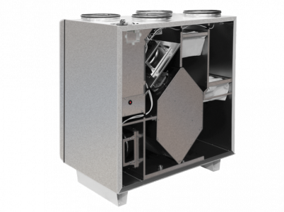 приточно-вытяжная вентиляционная установка shuft unimax-p 800 vel-a